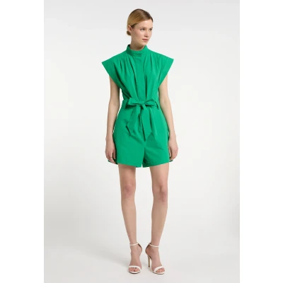 Abbildung von DREIMASTER Klassik Women&#039;s Playsuit L / Grün 100% Baumwolle