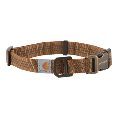 Abbildung von Carhartt Unisex&#039;s Dog Collar, Brown, Medium