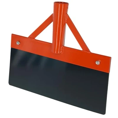 Abbildung von Kerbl Stoßscharre 30 cm (Eisstößer Metall, Federstahl 1 mm, Schaber ohne Stiel, Betonscharre) 29260