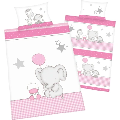 Abbildung von Baby Best Babybettwäsche &quot;Elefant&quot;, mit niedlichem Motiv