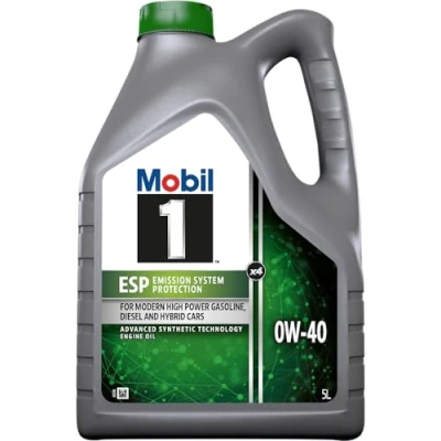 Abbildung von Mobil 1 ESP X4 0W 40 5l Motoröl 157814 MERCEDES BENZ: E Klasse Limousine, C T modell, OPEL: Vectra Caravan
