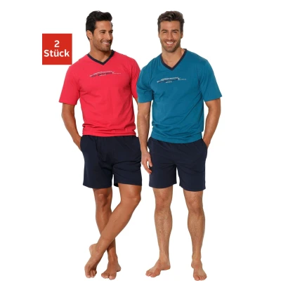 Abbildung von AUTHENTIC LE JOGGER Shorty, (Packung, 4 tlg., 2 Stück), mit Frontprint
