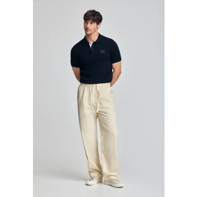 Abbildung von Polo Club Herren Hose Sunset Mit Elastischem Bund Beige 38