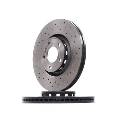 Abbildung von BREMBO XTRA LINE 09.8690.1X Bremsscheibe 312 25 5 gelocht/innenbel. beschichtet hochgekohlt mit Schrauben AUDI: A4 B7 Avant, B6 Avant