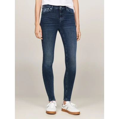 Abbildung von Tommy Jeans NORA Skinny Fit, Damen, Größe: 34x32, Denim dark