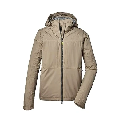 Abbildung von killtec Herren Funktionsjacke/Outdoorjacke mit abzippbarer Kapuze KOS 12 MN JCKT, sage, M, 41261 000