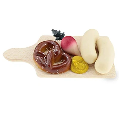 Abbildung von Bavariashop Bayerische Brotzeit auf Baumscheibe aus Marzipan, Süße Verführung Bayern