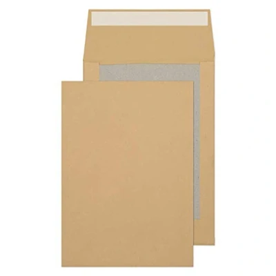 Abbildung von Blake Purely Packaging 93935M Papprückwand FAlten Versandtasche Haftklebung Manille C4 324 x 229 50 mm 120 g/m² 125 Stück