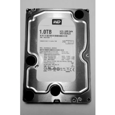Abbildung von Western Digital WD10EALS Caviar Blue 1TB interne Festplatte (8,9 cm (3,5 Zoll), SATA II 7200rpm, 32MB Cache) Bulk