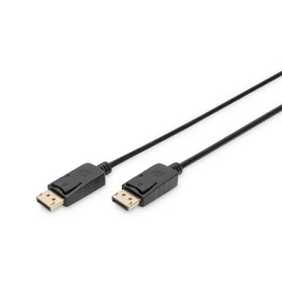 Abbildung von Digitus DisplayPort Anschlusskabel, Stecker/Stecker, 15 m HDMI Kabel, Rund, dreifach geschirmt