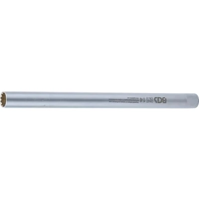Abbildung von BGS 2447 Zündkerzen Einsatz mit Magnet, Zwölfkant, extra lang 10 mm (3/8&quot;) SW 14