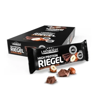 Abbildung von HIGH PROTEIN RIEGEL Schoko Nuss 18x35g
