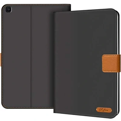 Abbildung von Verco Hülle für Samsung Galaxy Tab A8 10.5 (2021), Schutzhülle Tablet Tasche Standfunktion Cover [SM X200 X205], Schwarz