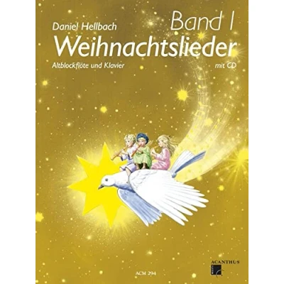 Abbildung von Daniel Hellbach Weihnachtslieder Vol. 1 Alto Recorder and Piano BOOK+CD