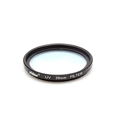 Abbildung von vhbw Universal UV Filter für Kamera Objektive mit 39mm Filtergewinde Schutzfilter, Schwarz