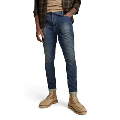 Abbildung von G Star Dstaq Jeans Slim Fit, Herren, Größe: 29x30, Antique forest blue