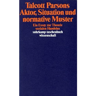 Abbildung von Aktor, Situation und normative Muster: Ein Essay zur Theorie sozialen Handelns (suhrkamp taschenbuch wissenschaft)