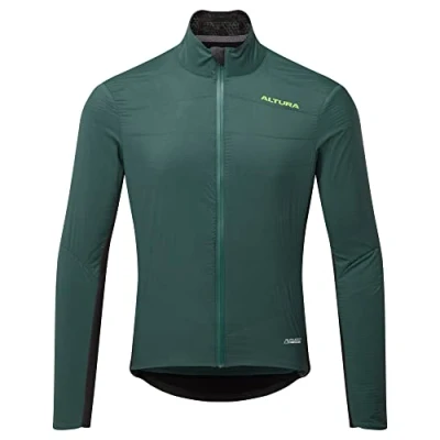 Abbildung von Altura Endurance Blast Herren Fahrradjacke, wasserabweisend, Dunkelgrün Größe M