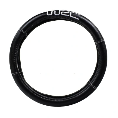 Abbildung von WRC 007380 Lenkradbezug schwarz 35 38 Leder