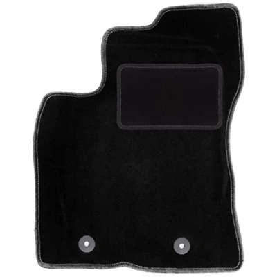 Abbildung von Wielganizator Automatte Passend für Toyota Avensis III T27 Kombi, Limousine, Liftback 2009 2013 Velours Autozubehör Praktische Fußmatte Auto 1 teilig schwarz