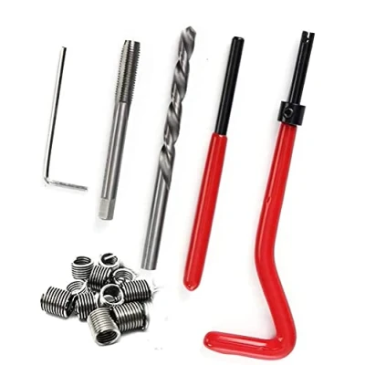 Abbildung von Helicoil Gewinde Reparatur Insert Kit Set, M9 x 1,25 13,5 mm, mit Aufbewahrungskoffer, 15 Stück