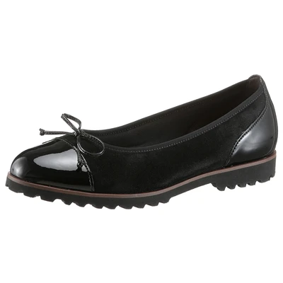 Abbildung von Gabor Klassischer Ballerina, Damen, Größe: 42, Schwarz Schuhe