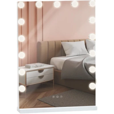 Abbildung von CLP Schminkspiegel Murrieta, LED, dimmbar, drei Lichtmodi, USB Port
