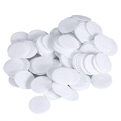 Abbildung von Microdermabrasion Filter 100 Stück Zubehör Extra Ersatz Schwamm für Comedo Saug Mikrodermabrasion Dimond Maschine Blackhead Removal(15mm)