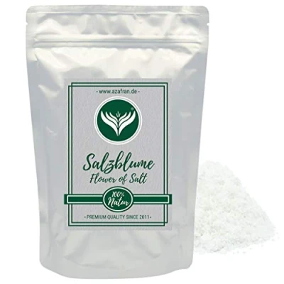 Abbildung von Azafran Flor de Sal, Fleur Sel (Salzblume) aus Portugal 1kg