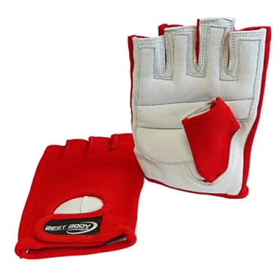 Abbildung von Best Body Nutrition Power Handschuh, Mehrfarbig (rot), L