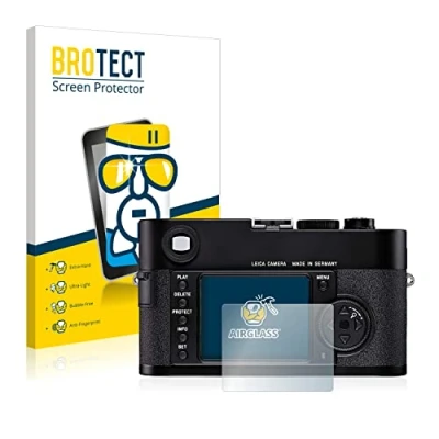 Abbildung von BROTECT Schutzglas für Leica M8 Schutzfolie Panzer Folie Glas [Extrem Kratzfest 9H, Anti Fingerprint, Ultra Transparent]