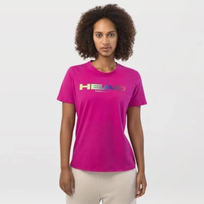 Abbildung von HEAD Rainbow T Shirt Women, Vivid Pink