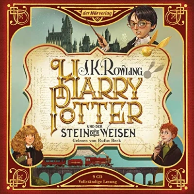 Abbildung von Harry Potter und der Stein Weisen: Die Jubiläumsausgabe (Harry Potter, gelesen von Rufus Beck, Band 1)