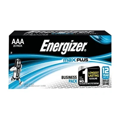 Abbildung von Energizer Max Plus AAA Batterien (20 Stück) E301322900