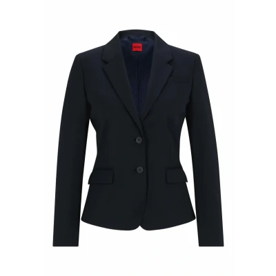 Abbildung von HUGO Aredana Blazer, Damen, Größe: 34, Dark blue one