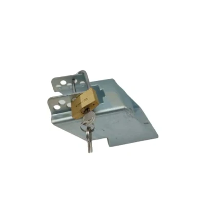 Abbildung von Anhängerschloss mit 3 Schlüsseln Deichselschloss Wohnwagen Kastenschloss massives Autoanhänger Schloss 103mm x 85mm 160mm universal Hänger Diebstahlschutz inkl. Vorhängeschloss KFZ Zubehör