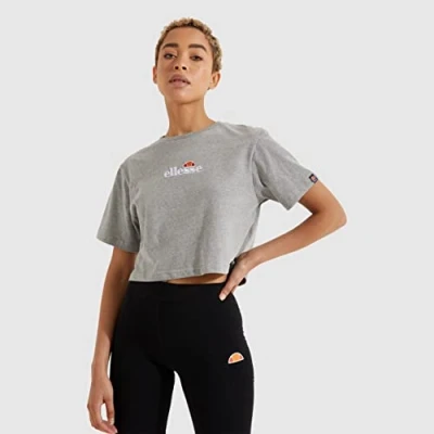 Abbildung von Ellesse Fireball Womens Tshirt print, Damen, Größe: XL, Grey