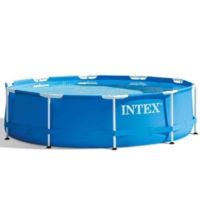 Abbildung von Intex 28202GN Metal Frame Pool Aufstellpool Ø 305 x 76 cm,Blau