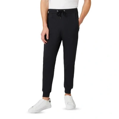 Abbildung von FM London, Slim Fit, Jogginghose für Herren, mit Reißverschlusstaschen, ideal Alltag und Sport, bequem, weich.