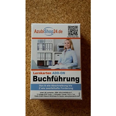 Abbildung von Prüfungswissen Buchführung Lernkarten ADD ON Prüfung: Prüfungsvorbereitung auf die Abschlussprüfung