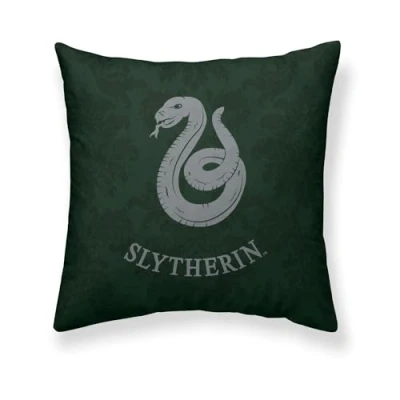Abbildung von Belum Kissenbezug Harry Potter, Kissenbezug, 100% Baumwolle, 50 x cm, Modell Slytherin Damascus A