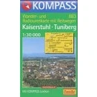 Abbildung von Kaiserstuhl Tuniberg: Mit Kurzführer und Radwegen. 1:30000 (KOMPASS Wanderkarte)