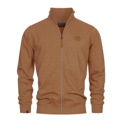 Abbildung von Indicode Jeans Yanic Sweatjacke, Herren, Größe: Small, Toffee