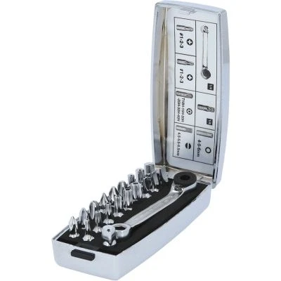 Abbildung von KS TOOLS 918.4520 Schrauberbit Satz Stahlblechkassette