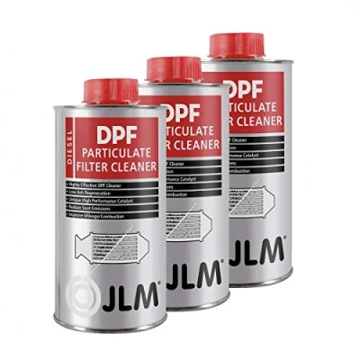 Abbildung von JLM Diesel Rußpartikelfilter (DPF) Reiniger 3 x 375ml (1125ml) 3er Pack Particulate Filter Cleaner Flaschen