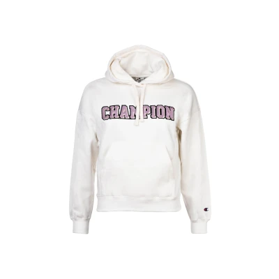 Abbildung von Champion Rochester Hooded Kapuzenpullover, Damen, Größe: Medium, Off white