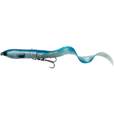 Abbildung von Savage Gear 3D Hard Eel 2+1 17cm 50gr Slow Sinking Blue Silver Jerkbait