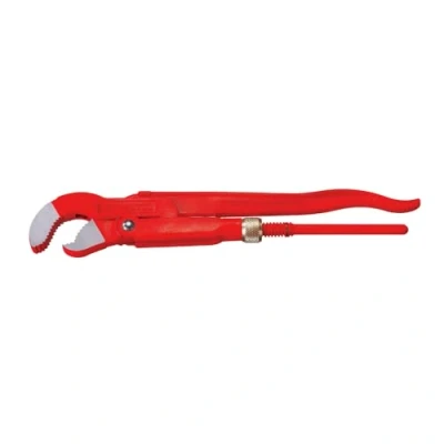 Abbildung von Rothenberger Chrom Vanadiumstahl 45 Super S Eckrohrzange, 2&quot; Arbeitsbereich Durchmesser 070124X Rohrzange auf Stahl, Zange für Profis und Zuhause