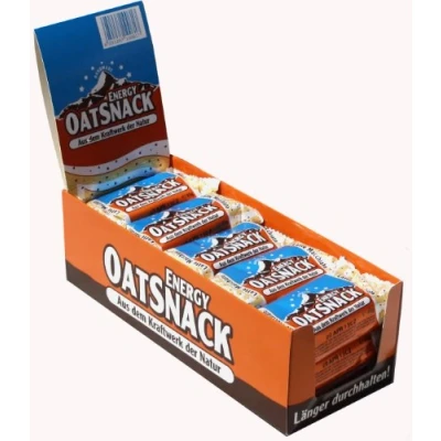 Abbildung von EnergyOatSnack Latte Macchiato (15x65g) Kohlenhydrat Energieriegel mit Haferflocken für Sport &amp; Freizeit Langanhaltende Energie leckerer Geschmack Handgemacht Veggie Das Original