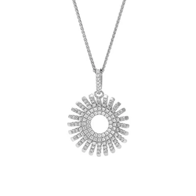 Abbildung von Orphelia Damen Kette aus 925er Sterlingsilber mit Anhänger Silber ZH 7299